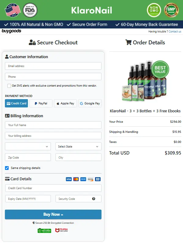 klaronail official website